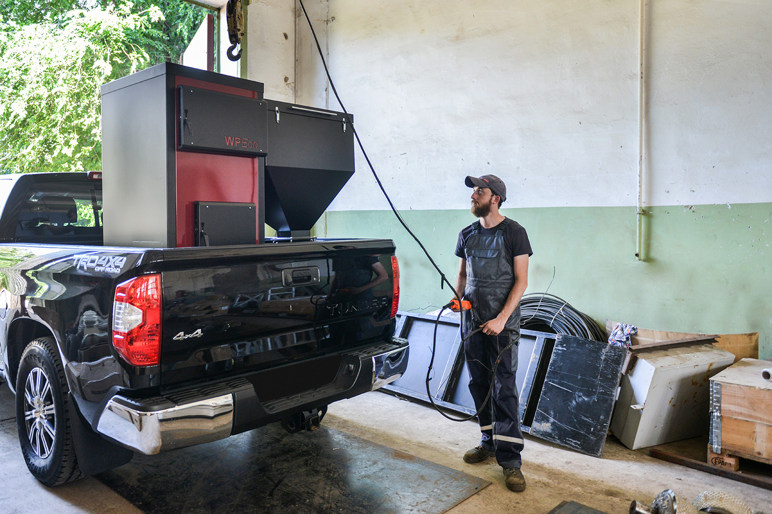 Монтаж котла Willeco